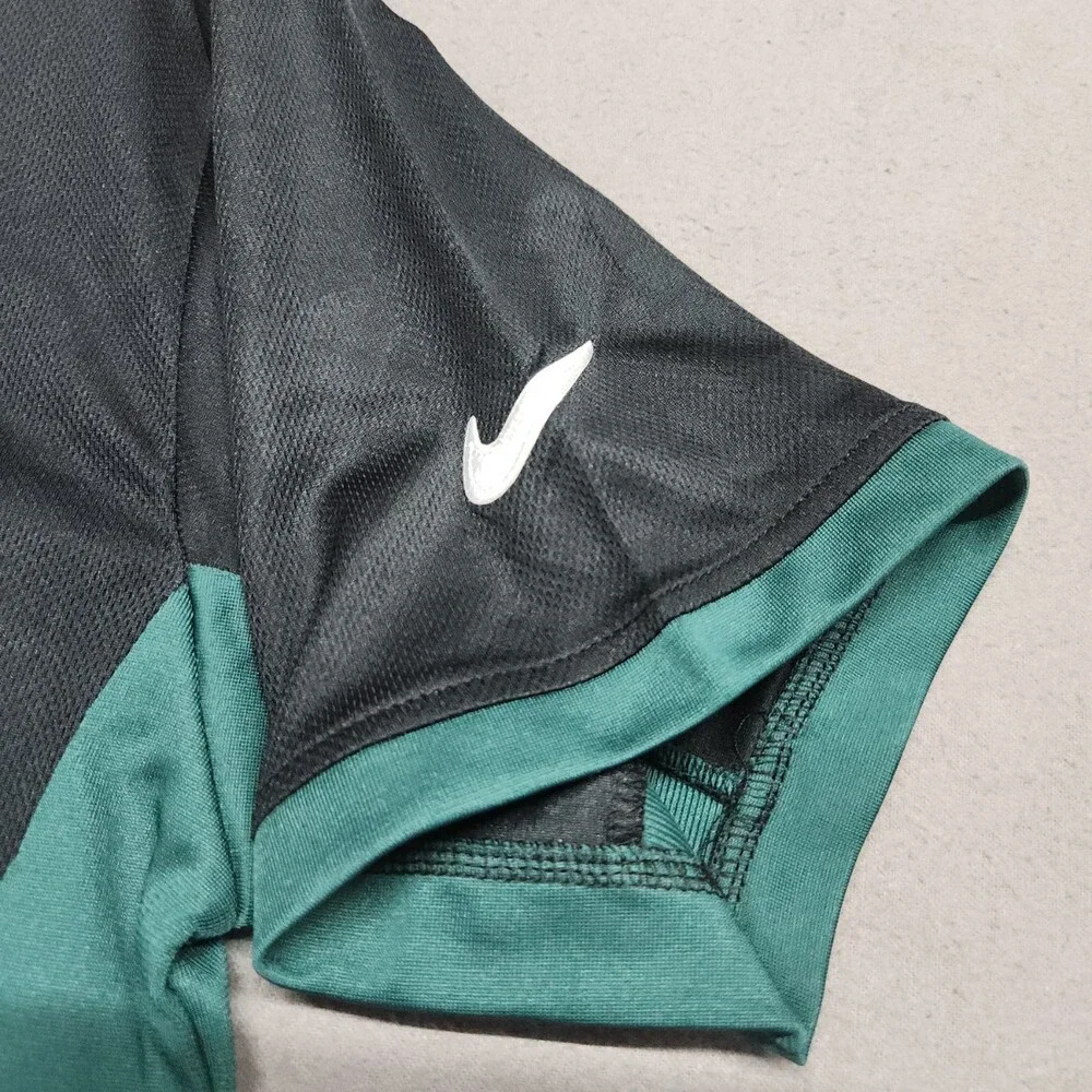 Nike Philadelphia Eagles Men's Polo Shirt Black Green Size S Authentic NFL 172